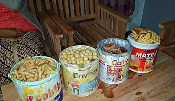 potret lucu asal taruh makanan © 2021 instagram.com