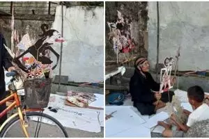 Kisah kakek 90 tahun lestarikan wayang kepada anak jalanan, inspiratif