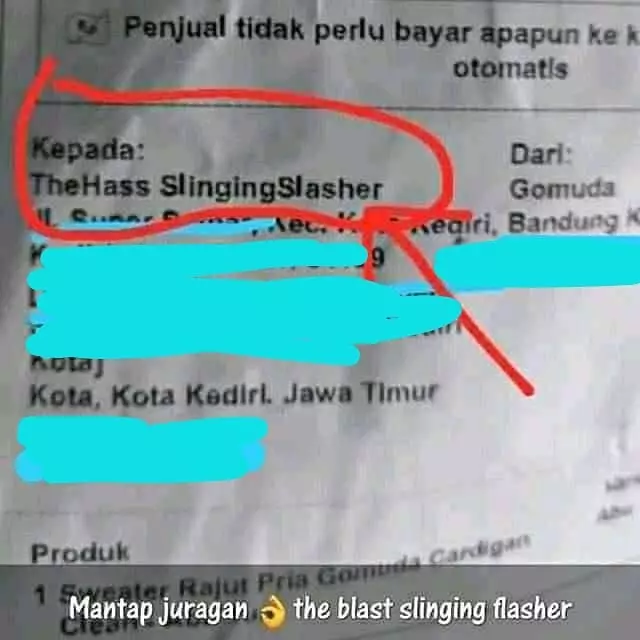 penerima paket pakai karakter lucu © 2021 twitter.com penerima paket pakai karakter lucu © 2021 twitter.com