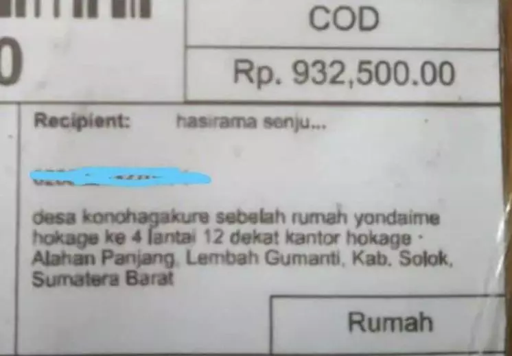 penerima paket pakai karakter lucu © 2021 twitter.com penerima paket pakai karakter lucu © 2021 twitter.com