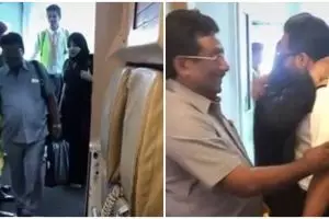  Hendak naik pesawat, ibu ini terkejut ternyata pilotnya sang putra