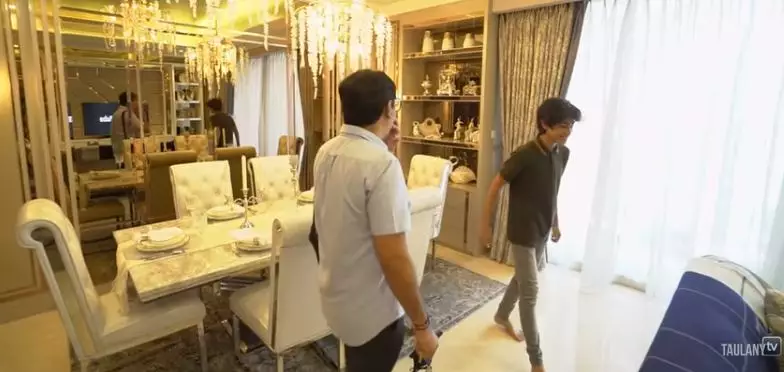 Potret apartemen Kenzy © YouTube/TAULANY TV