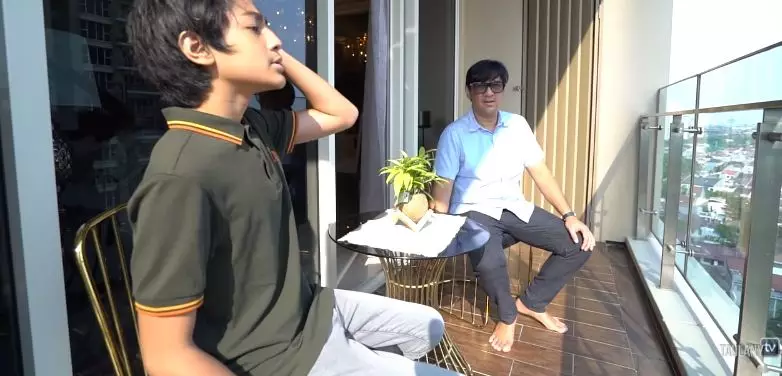 Potret apartemen Kenzy © YouTube/TAULANY TV