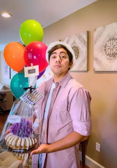 Momen Kia AFI rayakan ultah di Amerika © Instagram/@kia_suban