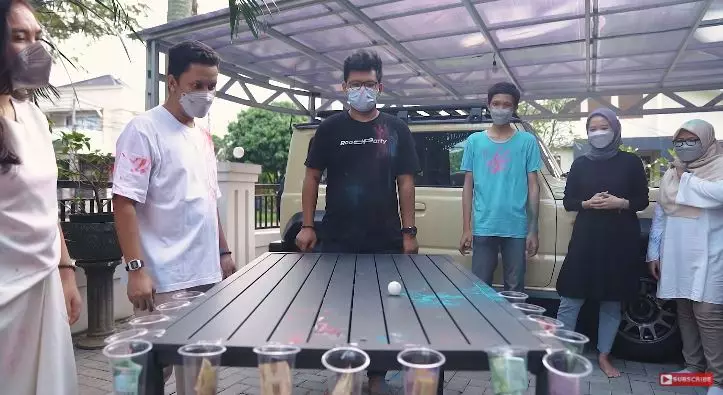 momen baby shower istri arief muhammad © YouTube momen baby shower istri arief muhammad © YouTube