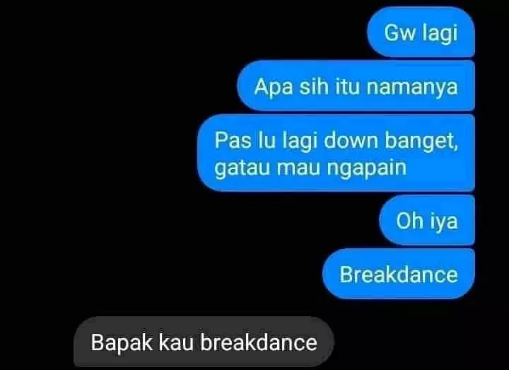 chat lucu minta saran ke teman © 2021 instagram.com