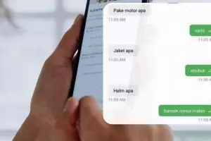 15 Chat lucu tanya ke driver ojek, endingnya bikin senyum kecut