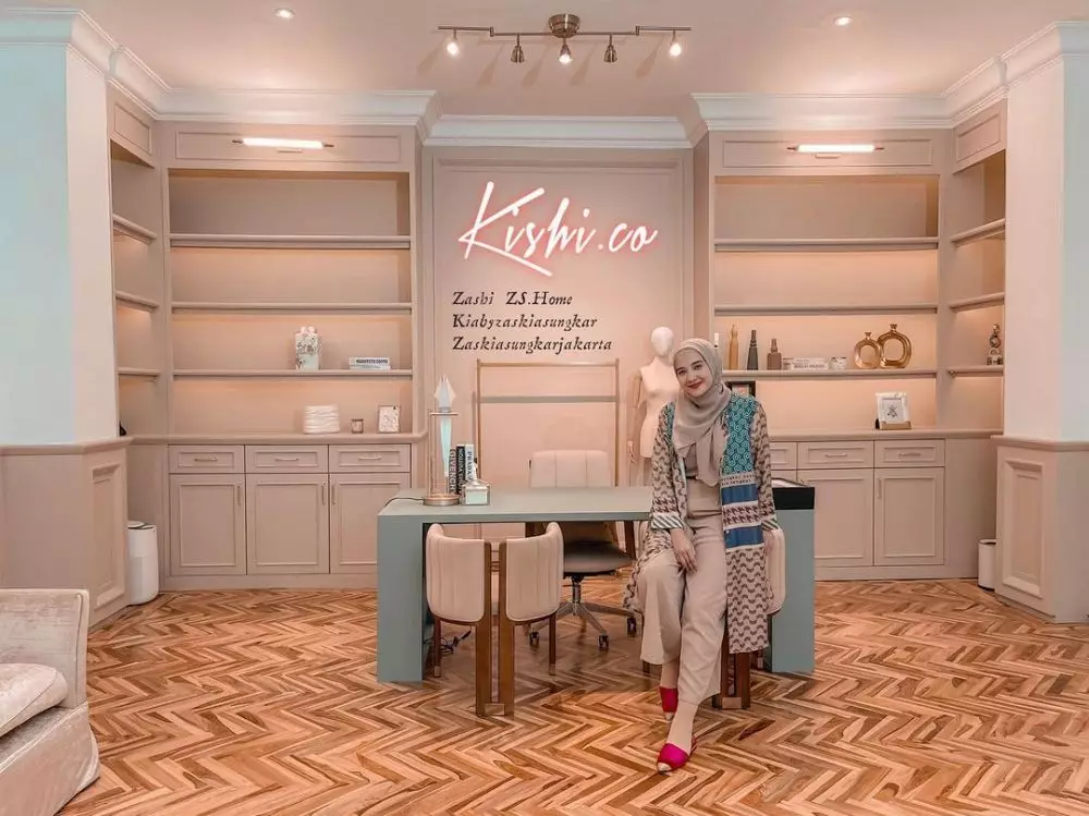 potret kantor Zaskia Sungkar dan Shireen Sungkar © 2021 brilio.net