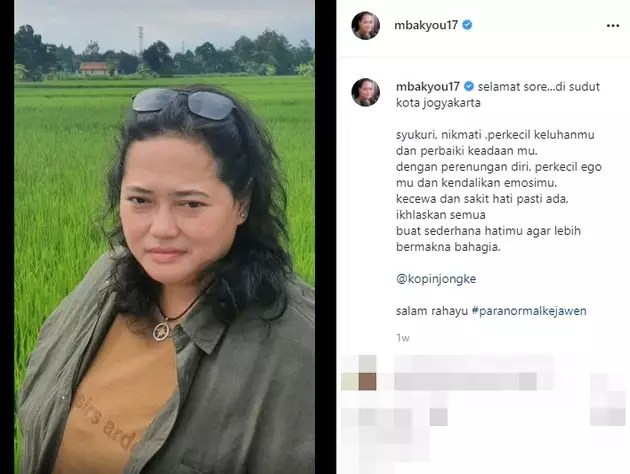 potret terakhir mbak you sebelum meninggal dunia © berbagai sumber potret terakhir mbak you sebelum meninggal dunia © berbagai sumber