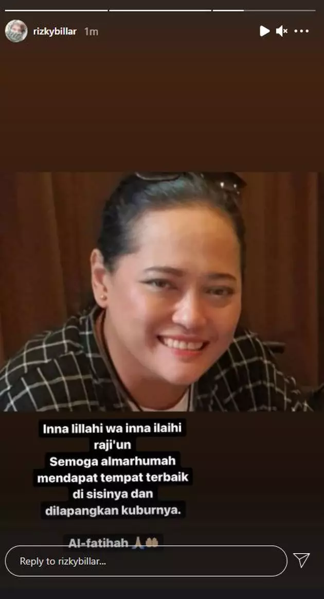 Ucapan duka mendalam seleb atas meninggalnya Mbak You dari berbagai sumber