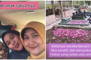 Jadi anak tunggal, kisah perempuan ditinggal orang tua ini bikin haru