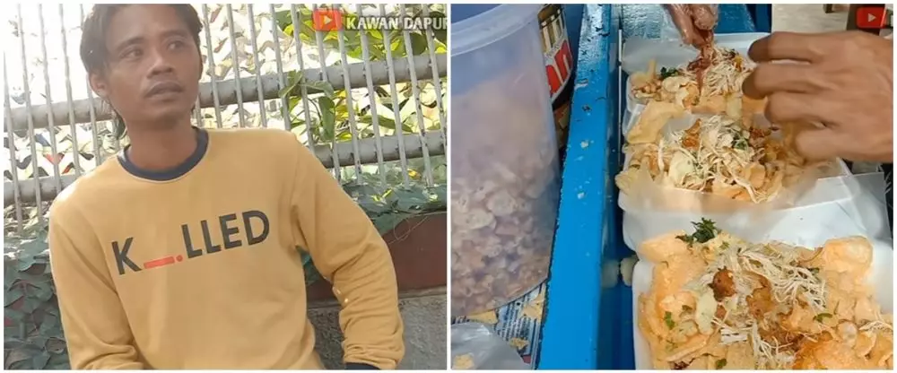 mantan preman jadi penjual bubur © 2021 YouTube