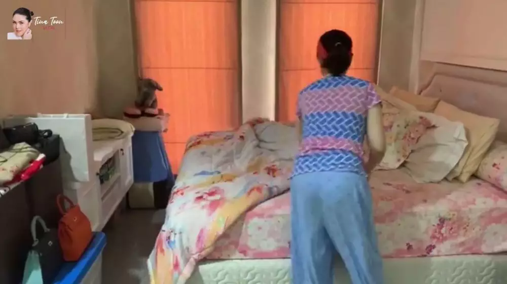 kamar tidur Tina Toon © YouTube