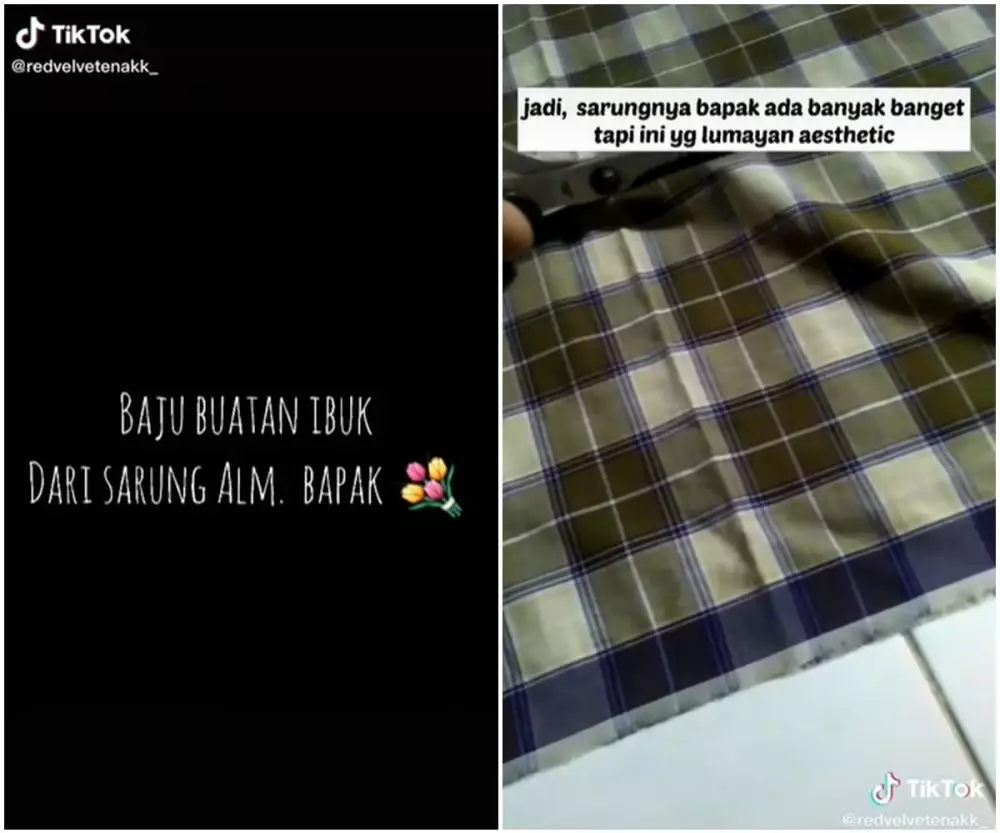 sulap sarung jadi baju © 2021 TikTok