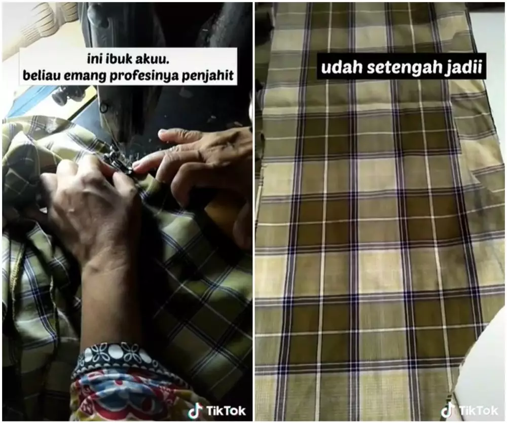 sulap sarung jadi baju © 2021 TikTok