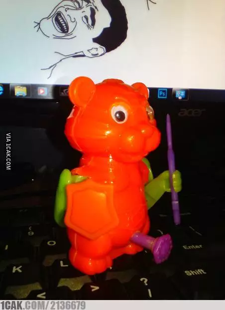 Potret lucu mainan anak © 1cak.com