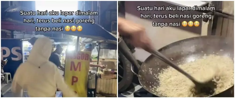 nasgor tanpa nasi © TikTok