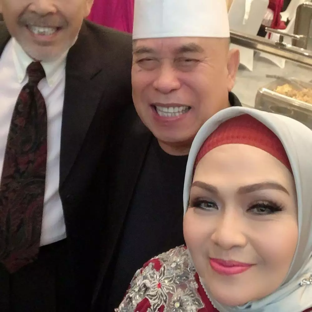 momen kompak pemeran tukang bubur naik haji © instagram momen kompak pemeran tukang bubur naik haji © instagram
