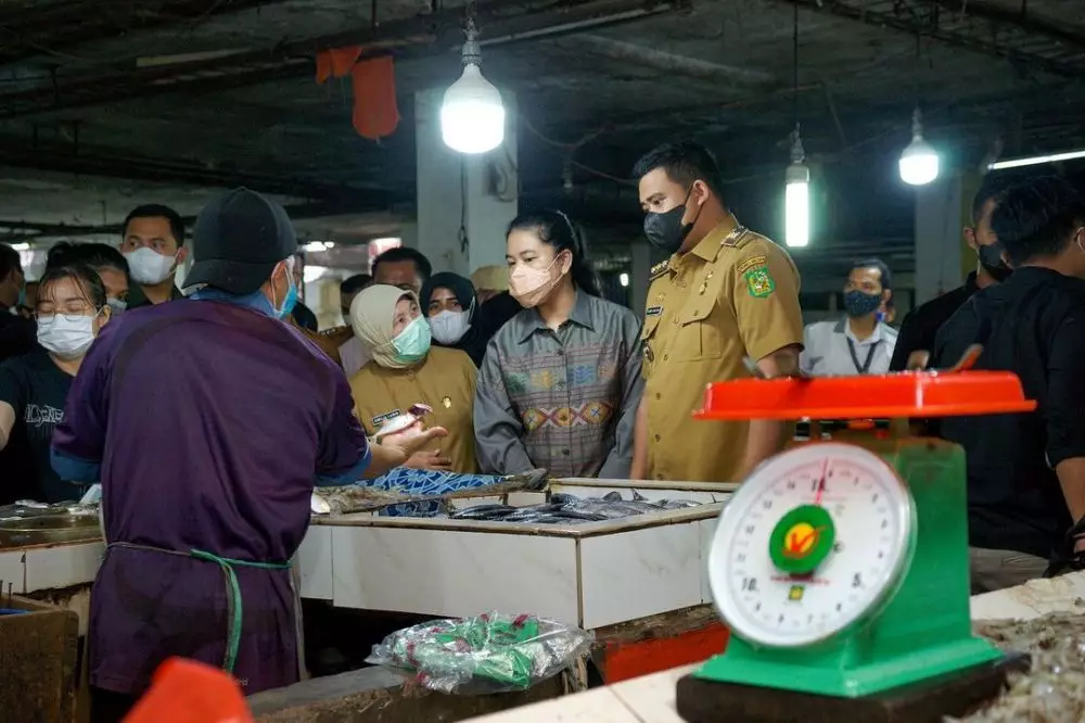 Gaya Kahiyang Ayu saat bertugas jadi Ibu Wali Kota Medan Instagram