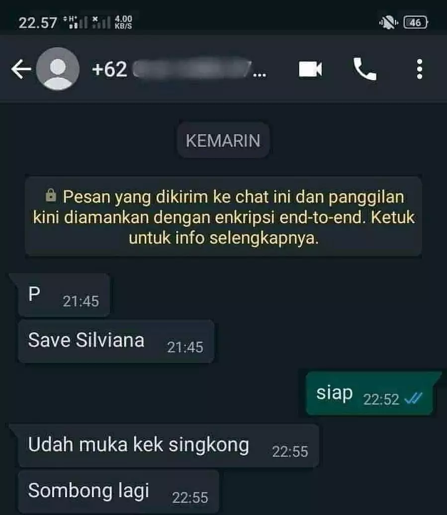 Chat lucu endingnya nggak jelas © berbagai sumber