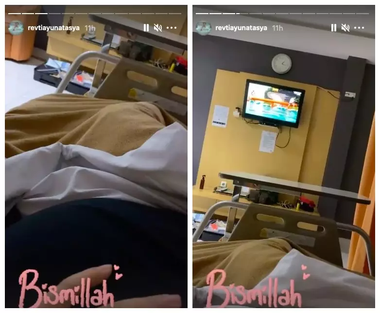 istri Wendy Cagur melahirkan © Instagram