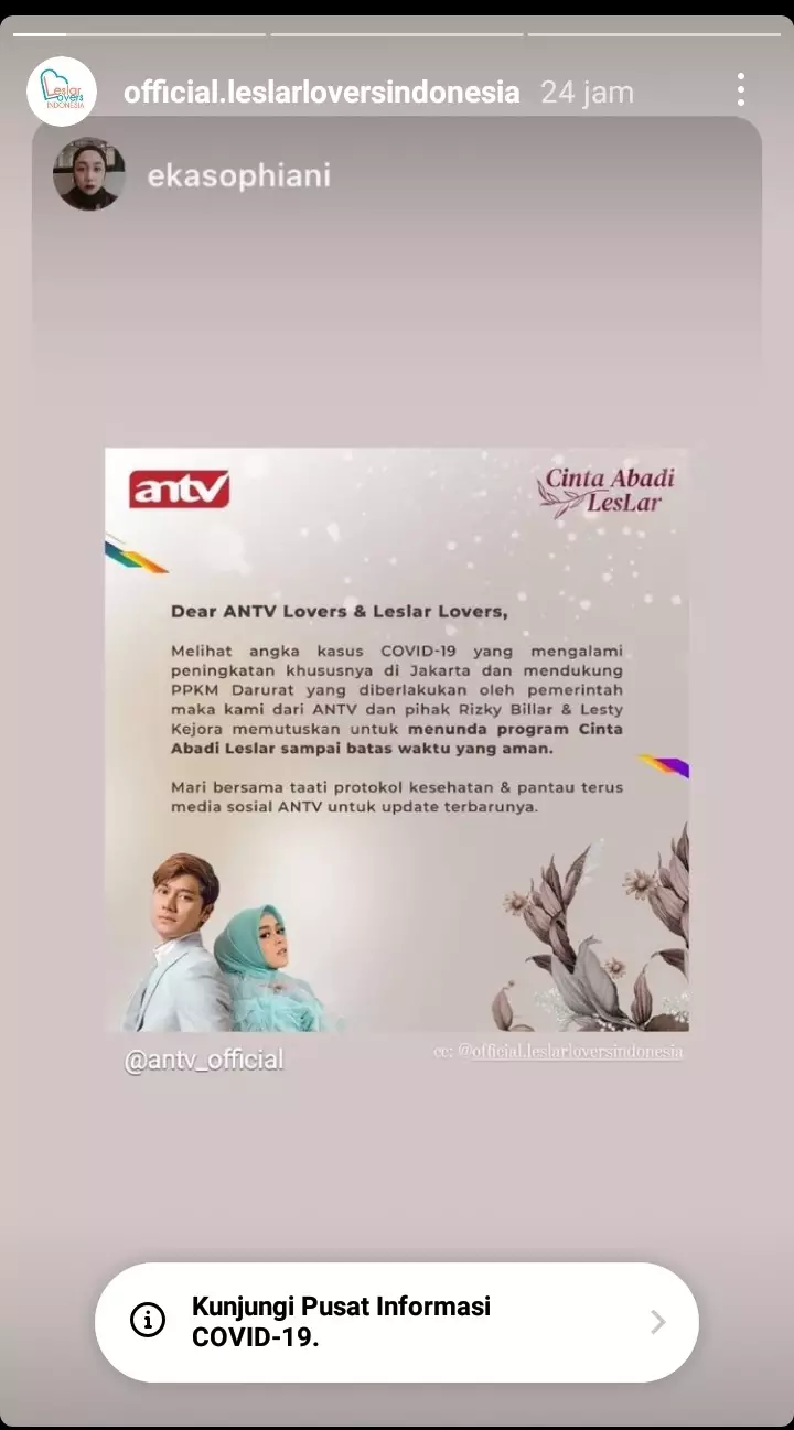 Pengajian jelang nikah Lesty Kejora dan Rizky Billar ditunda © 2021 brilio.net Pengajian jelang nikah Lesty Kejora dan Rizky Billar ditunda © 2021 brilio.net