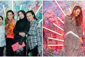 8 Beda gaya seleb saat hadiri acara brand Hermes, Cinta Laura disorot