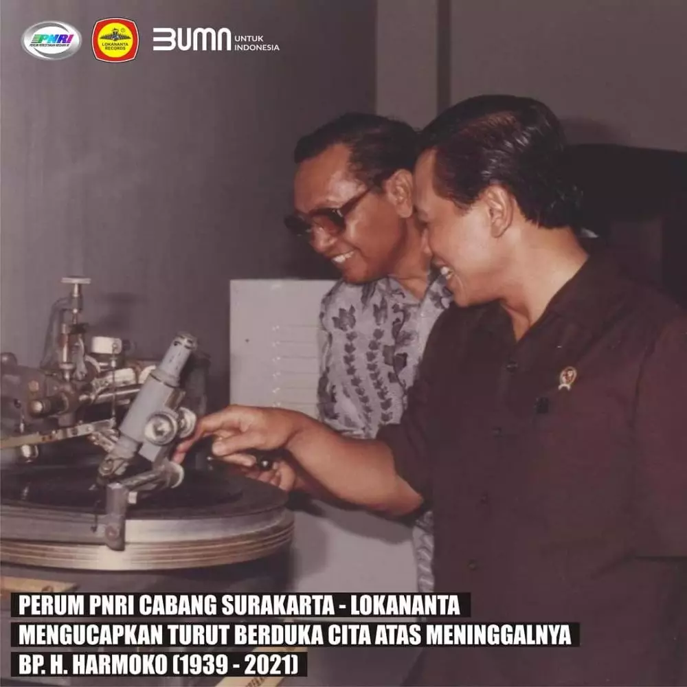 potret lawas Harmoko menteri penerangan © 2021 instagram.com