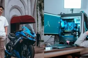 10 Potret Doni Salmanan, pemuda viral donasi Rp 1 miliar ke Reza Arap