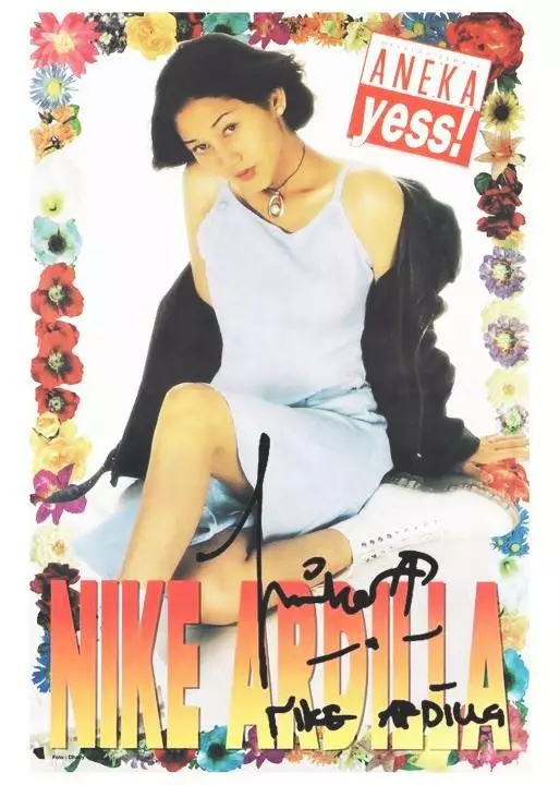 nostalgia potret nike ardilla jadi model majalah © berbagai sumber