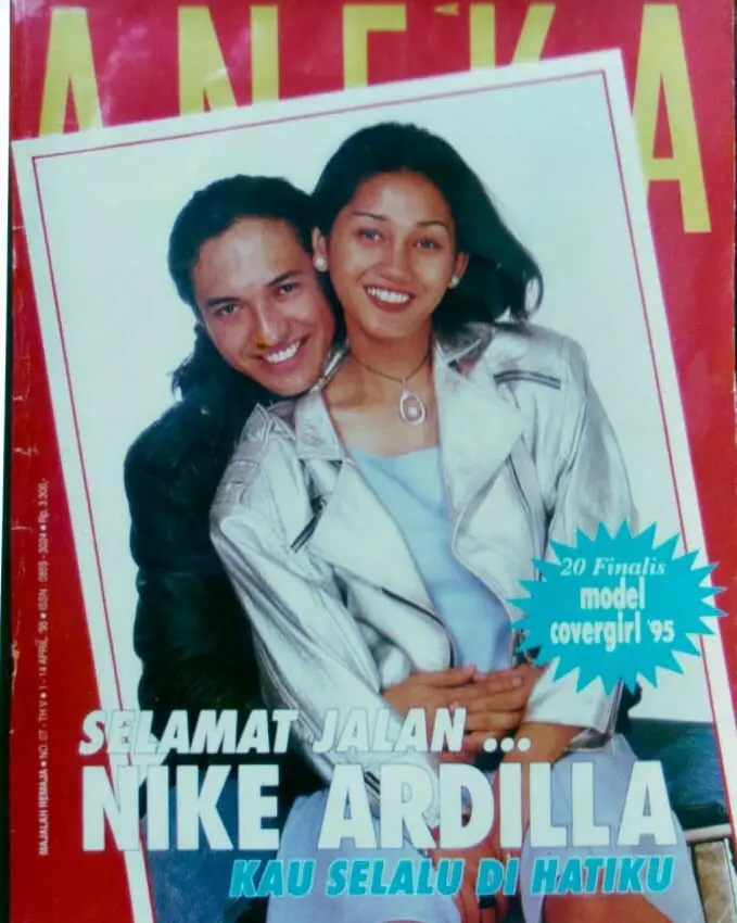 nostalgia potret nike ardilla jadi model majalah © berbagai sumber