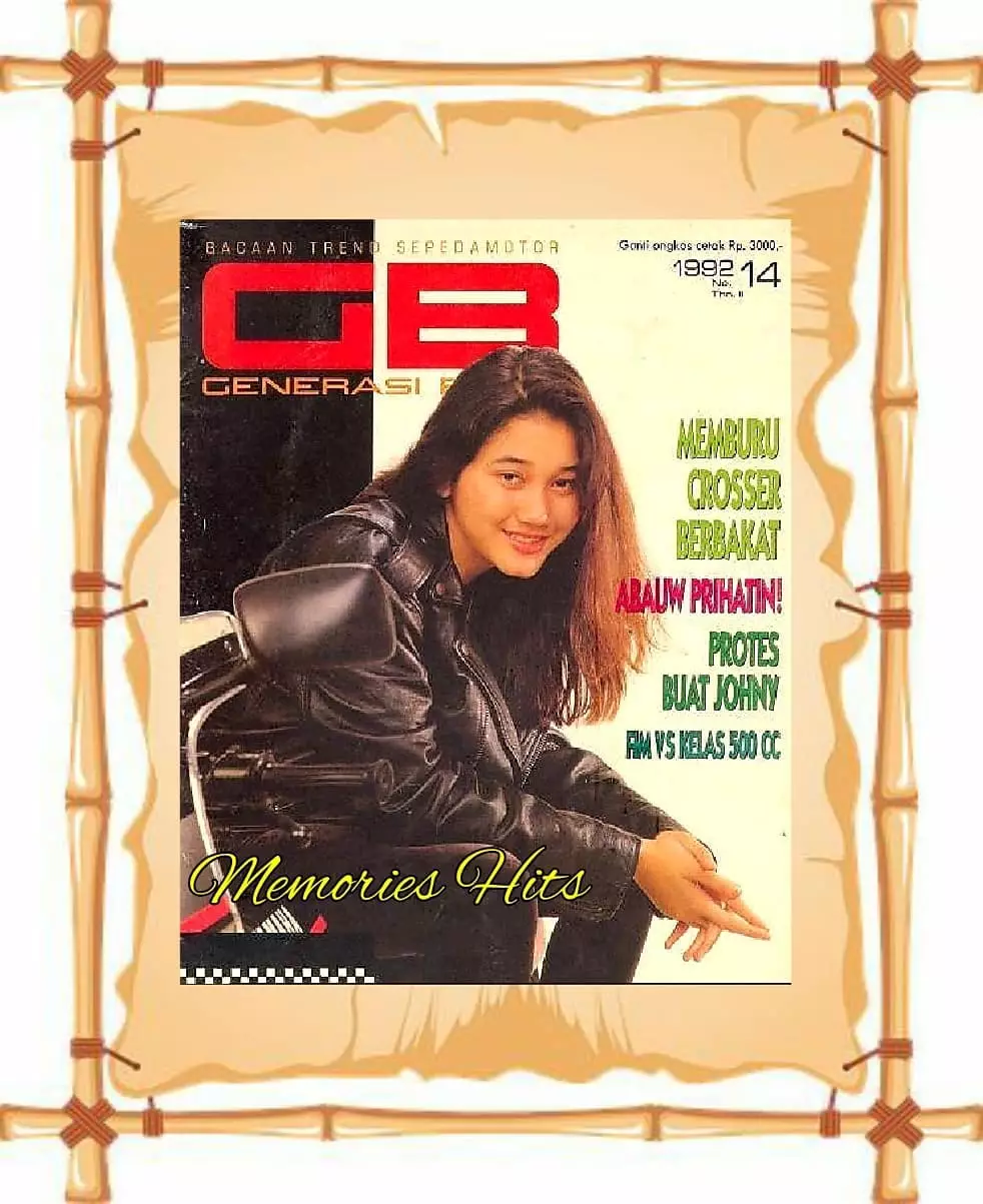 nostalgia potret nike ardilla jadi model majalah © berbagai sumber