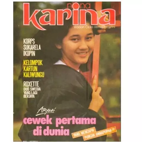 nostalgia potret nike ardilla jadi model majalah © berbagai sumber