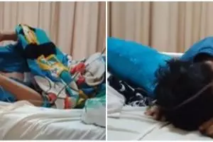 Viral video pria khusyuk salat saat kritis dirawat di rumah sakit