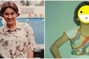 12 Potret kenangan Nike Ardilla saat masih kecil, parasnya gemesin