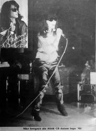 Nike Ardila saat manggung © 2021 brilio.net