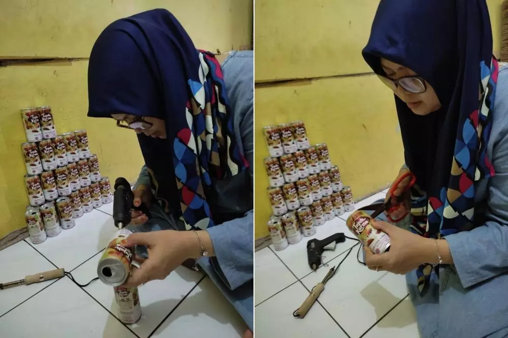 Lomba kreatif kaleng susu © 2021 brilio.net Lomba kreatif kaleng susu © 2021 brilio.net