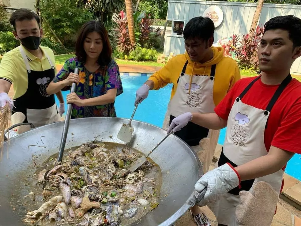 Sarwendah potong rambut jadi pendek © Instagram