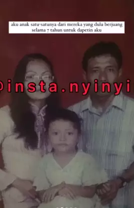 Kisah anak tunggal berjuang hidup sepeninggal ortu pergi © Instagram/@insta.nyinyir