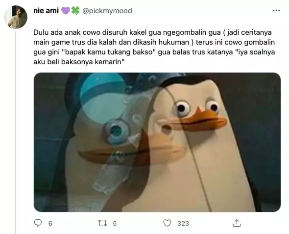 Pengalaman lucu MOS SMP 4 © Twitter