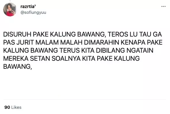  7Pengalaman lucu MOS SMP © Twitter