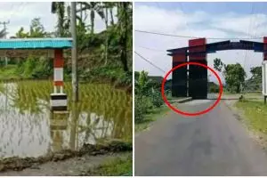 10 Potret lucu gapura ini nyelenehnya bikin garuk kepala