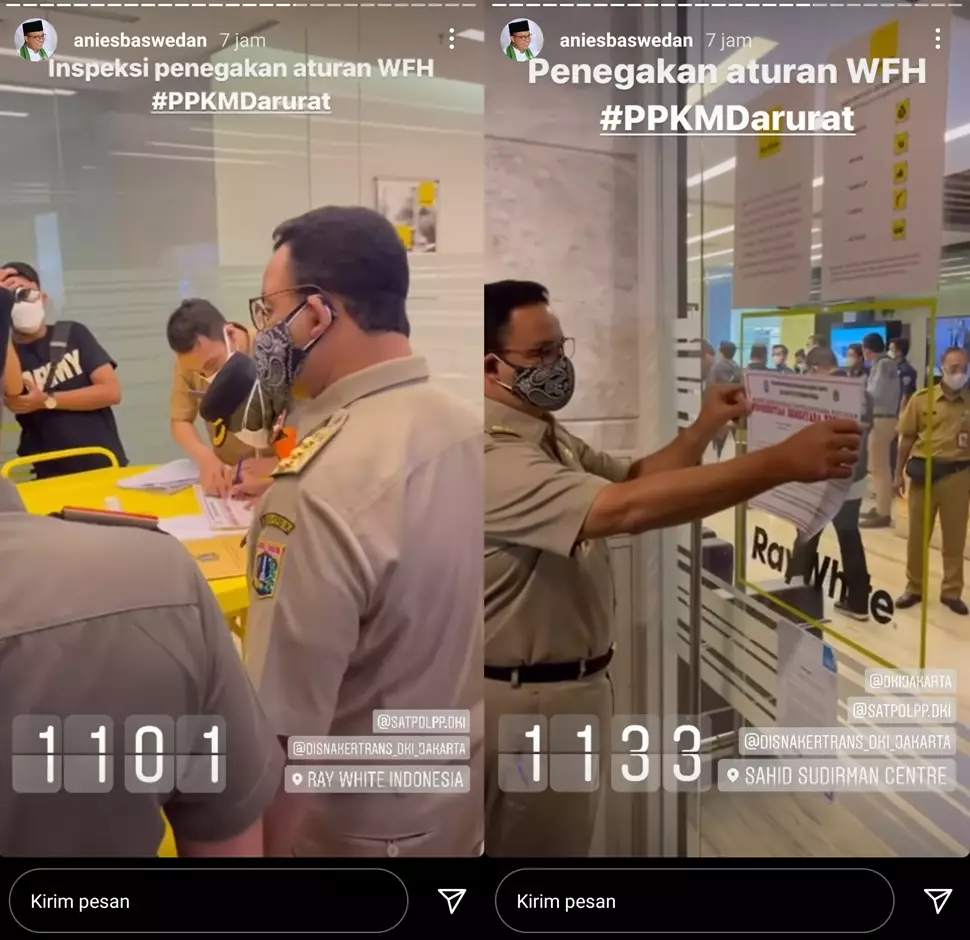 Anies Baswedan sidak berbagai sumber Anies Baswedan sidak berbagai sumber