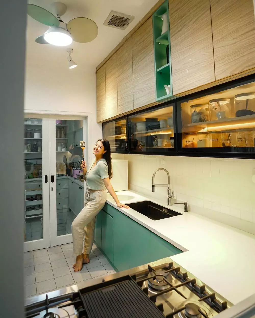 dapur Sharena Delon © Instagram