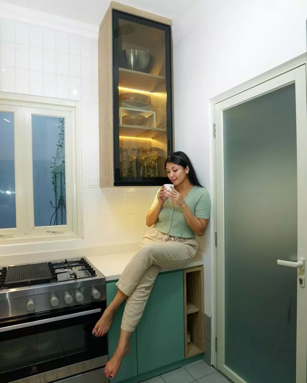 dapur Sharena Delon © Instagram