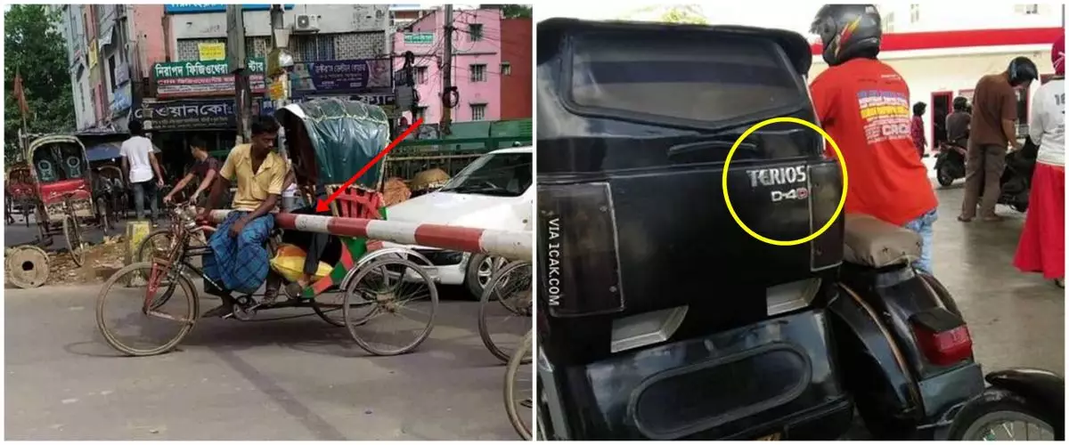 10 Momen lucu naik becak ini bikin pengen ketawa