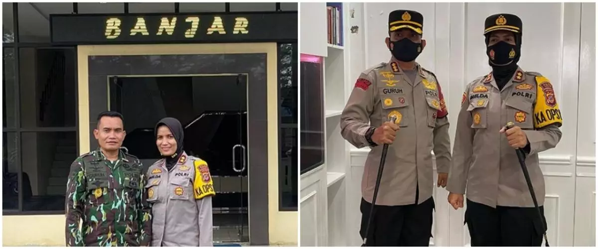 Kisah unik suami dan istri sama-sama Kapolres, disebut couple goals
