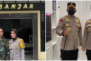 Kisah unik suami dan istri sama-sama Kapolres, disebut couple goals