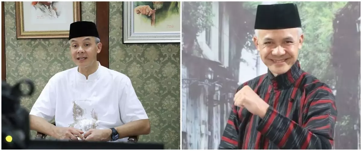 Taat peraturan PPKM, Ganjar Pranowo makan bekal di parkiran pos PJR