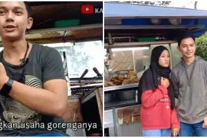 Kisah penjual gorengan raih omzet jutaan, dulu dihina kini jadi idola